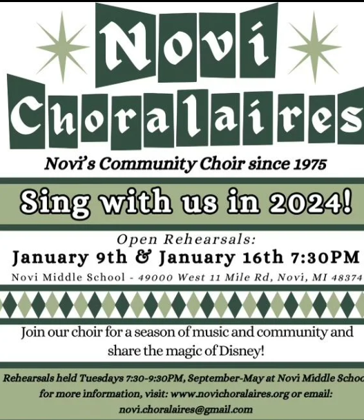 An Evening of Enchantment with the Novi Choralaires