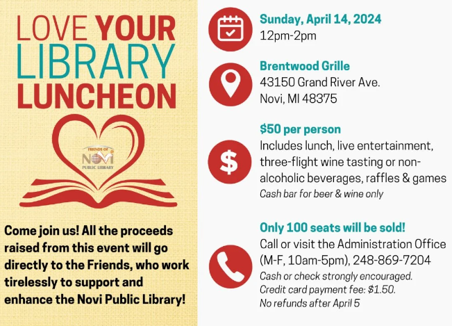 Love Your Library Luncheon: A Delightful Event for a Worthy Cause