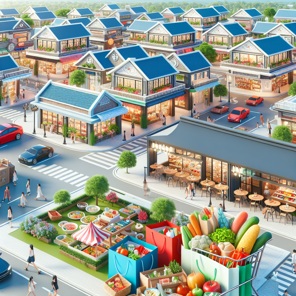 The rich shopping and dining scene of Novi, a hub for leisure and essentials.