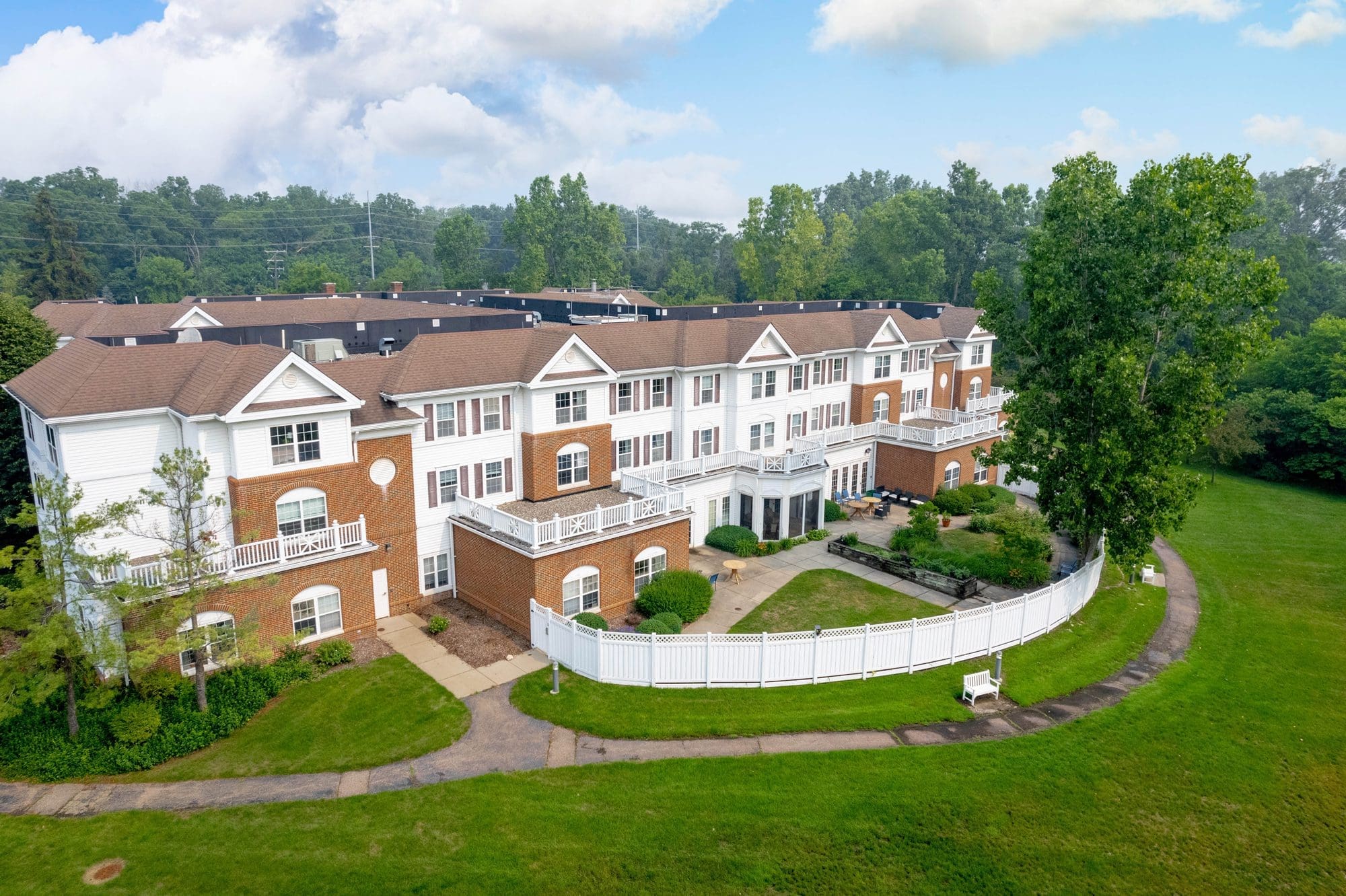 Fairmont Senior Living Exterior: A Welcome to Quality Senior Care in Northville.