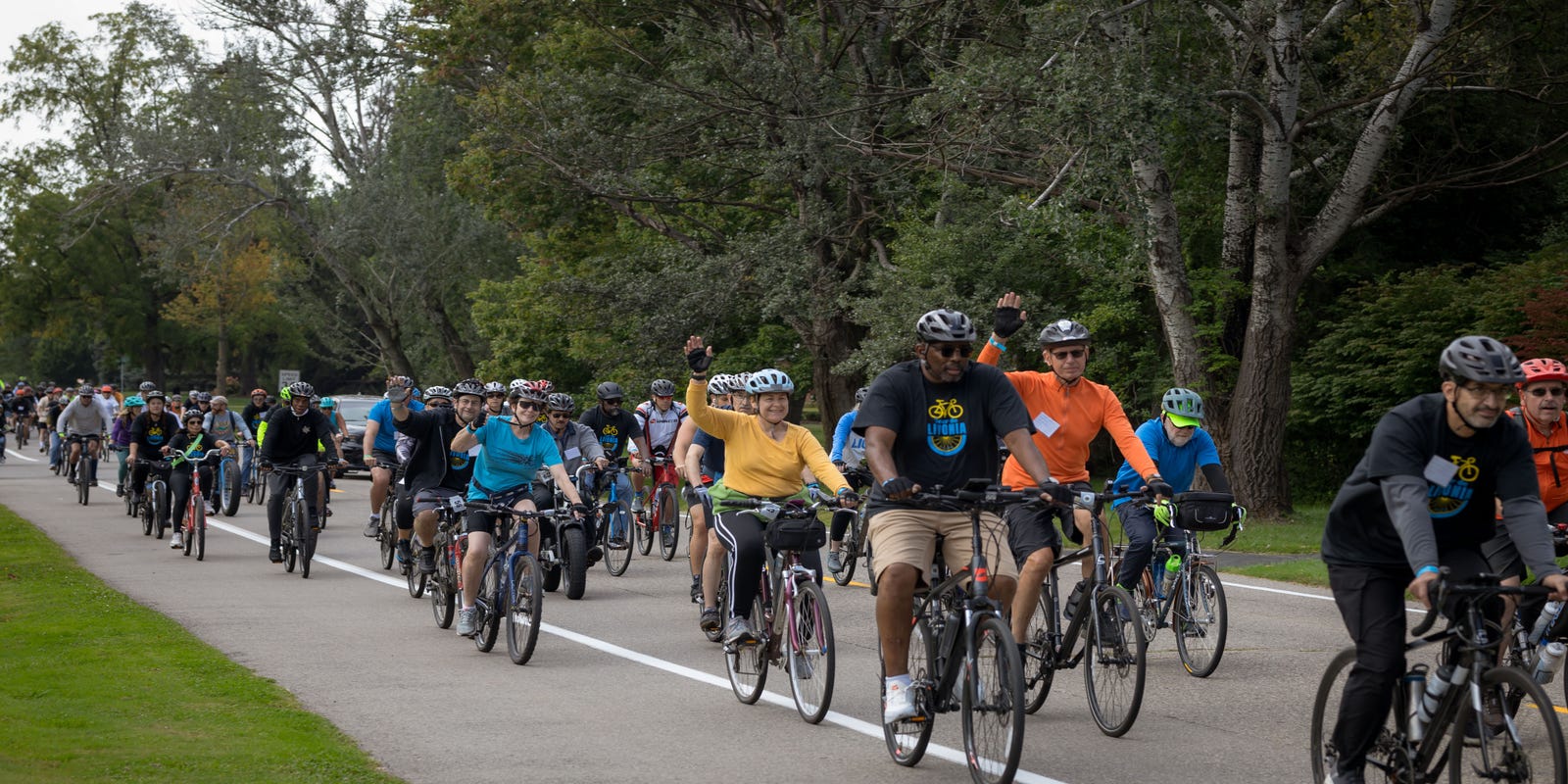 The Tour de Livonia sets an ambitious goal to support local families in need.