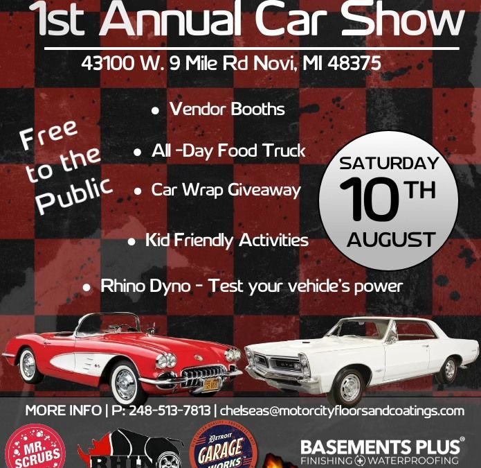 MotorCity Floors and Coatings & Martin Technologies Host Unforgettable Car Show!