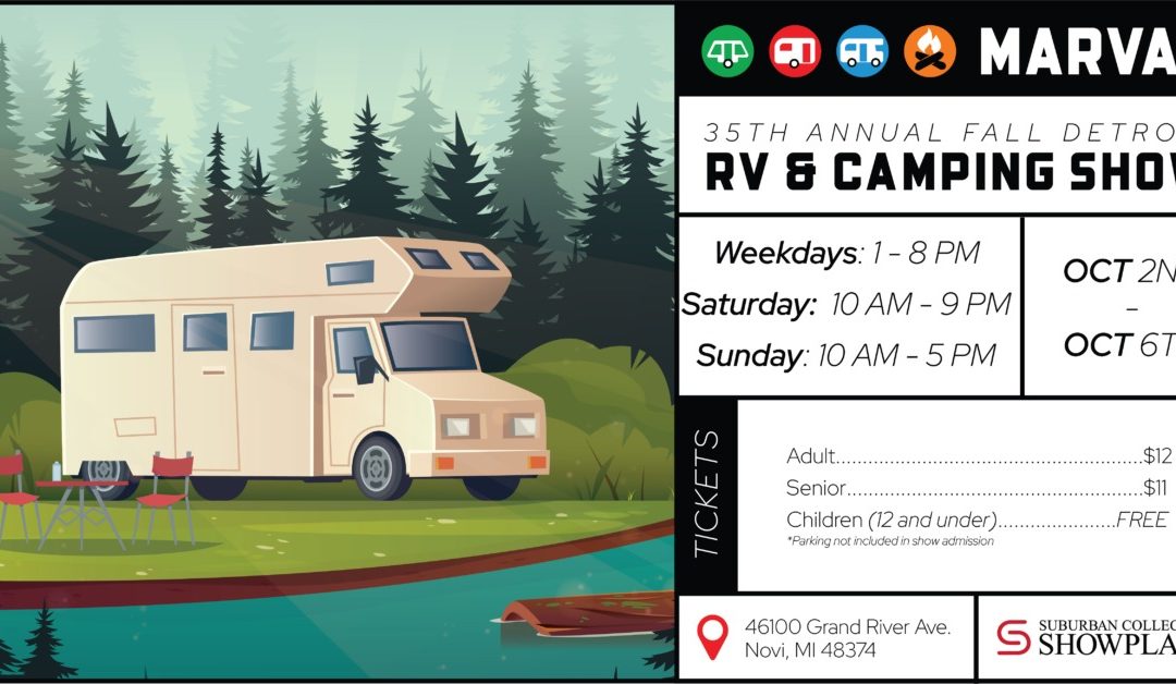 Explore the Best of RVs: 35th Annual Fall MARVAC Detroit RV & Camping Show