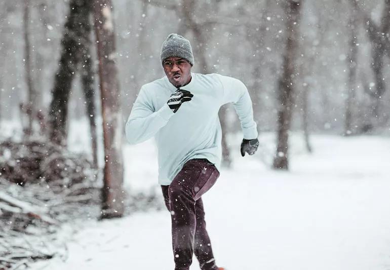 Cold temperatures can make joints stiffer and muscles tighter—warm up properly before heading out.